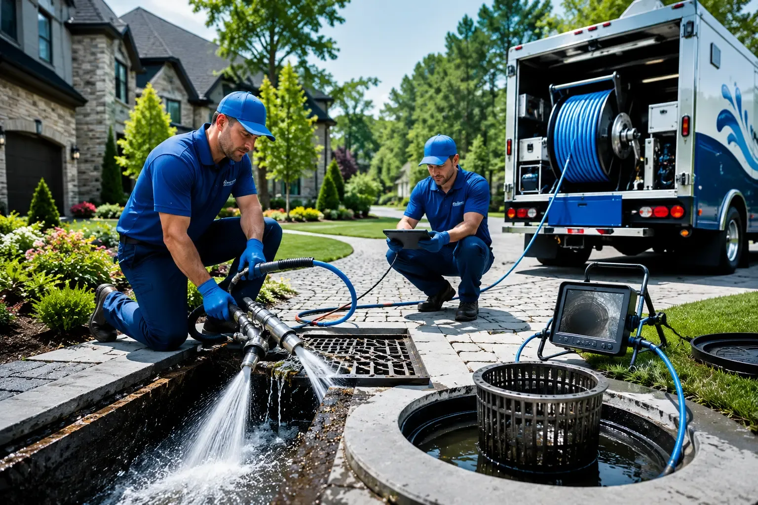 Local outdoor drain cleaning professionals in Saint George, KS