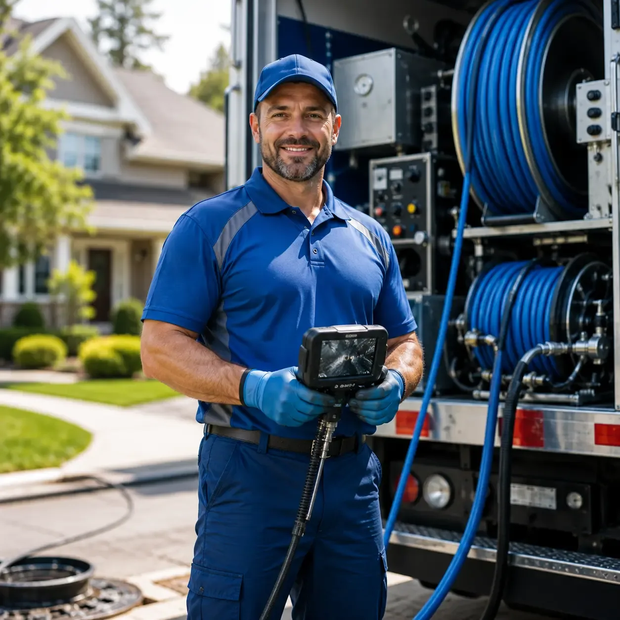 Local outdoor drain cleaning specialists in Saint George, KS